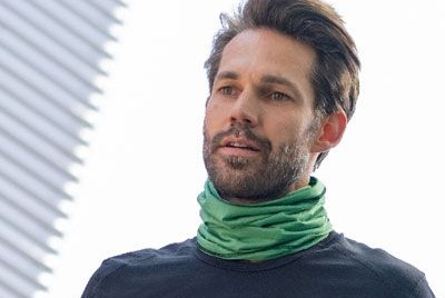Braga de cuello de lana merino, moda sostenible Bragas de cuello de lana merino, ropa ecológica, moda sostenible
