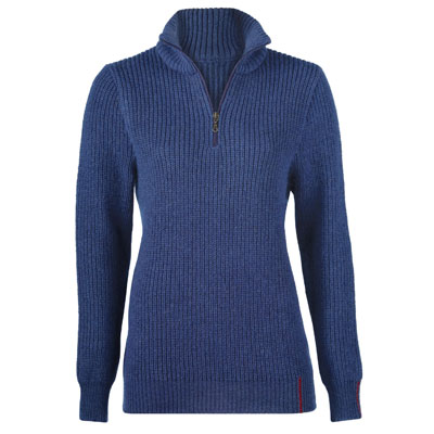 Jersey de punto de lana merino, jersey escandinavo para mujer