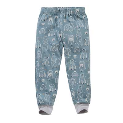 Pijama de niño de algódon orgánico Amigos Polares 7-8 años