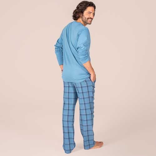 Pijama hombre algodón orgánico 100% PEKKA