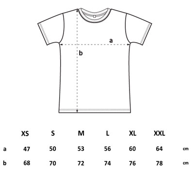 Camiseta ecológica 100% algodón orgánico básica mujer