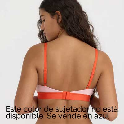 Sujetador triangular de algodón orgánico sin aros