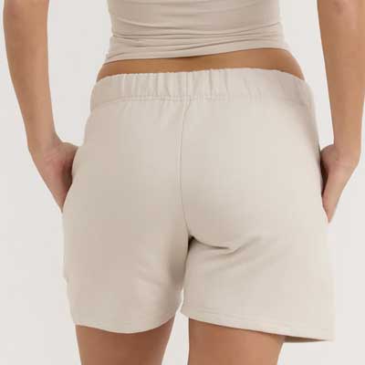 Pantalón corto algodón orgánico 100% para mujer