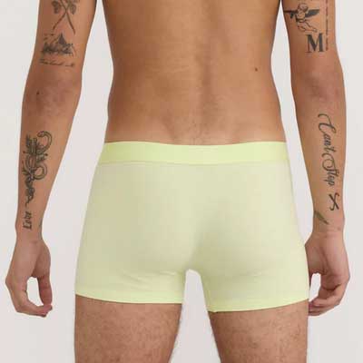 Pack de 3 bóxers de algodón orgánico Fluor