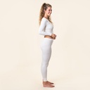 Legging 100% algodón orgánico sin tintes, mujer