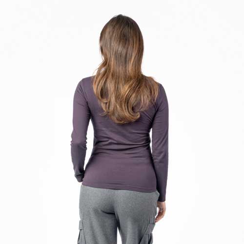 Camiseta algodón orgánico 100% Susanna Morado