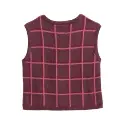 cardigan sin mangas algodón orgánico