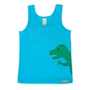 Camiseta tirantes algodón orgánico, dino