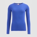 100% organic cotton blue t-shirt for women