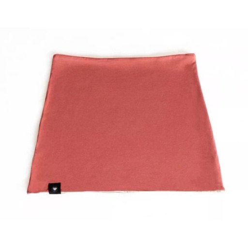 Reversible Organic Cotton Haramaki in Terracotta-Beige