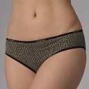 Leopard organic cotton panties