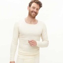 100% organic cotton long sleeve t-shirt, for man