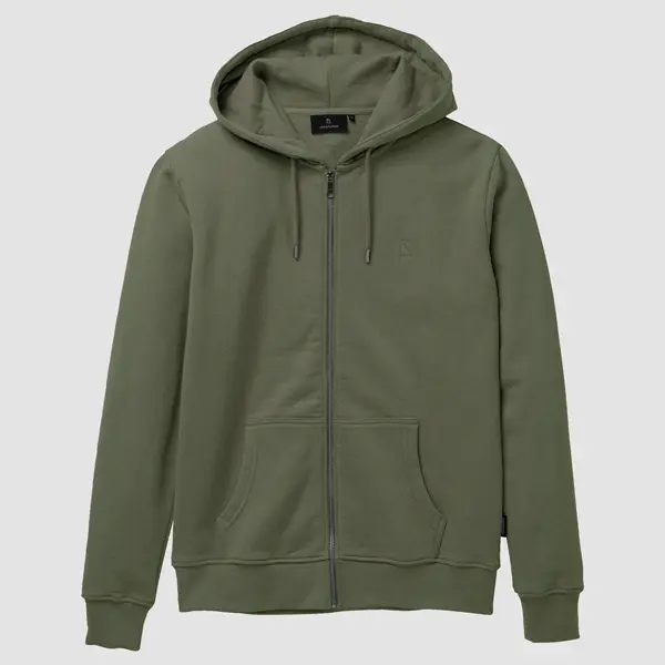 Sudadera ecológica algodón orgánico BIRCH Verde
