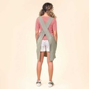 100% organic cotton gardening apron