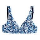 Leopard Organic Cotton Bikini Bra