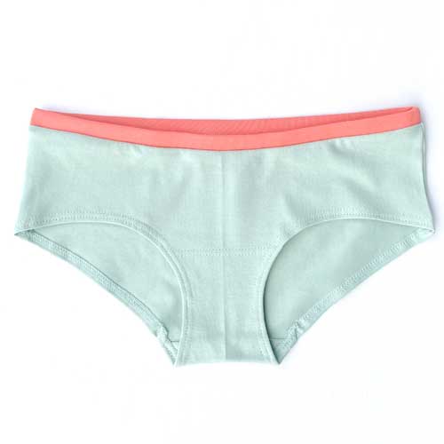 Braga Bikini cotó orgànic Menta