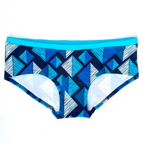 Braga bikini algodón orgánico Geométrico