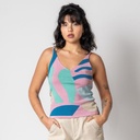 Camiseta de punto de algodón orgánico 100% FIANNA