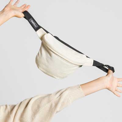 Riñonera algodón sin tintes – Living Crafts