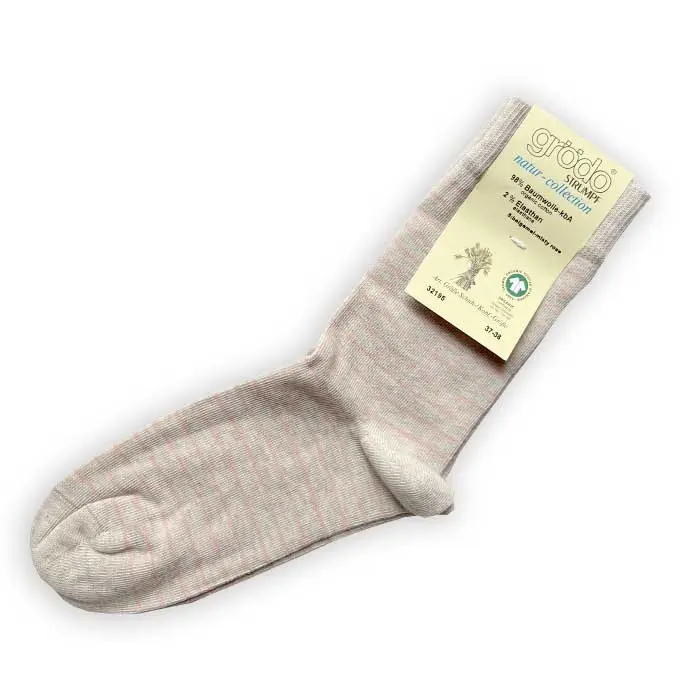  Organic cotton striped socks