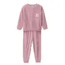 Pijama de rizo algodón orgánico 100% con Búho