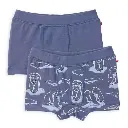 Pack bóxer 100% algodón orgánico niño Polar - Talla 1-2 años