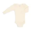 Bodi bebè de llana merino sense tints