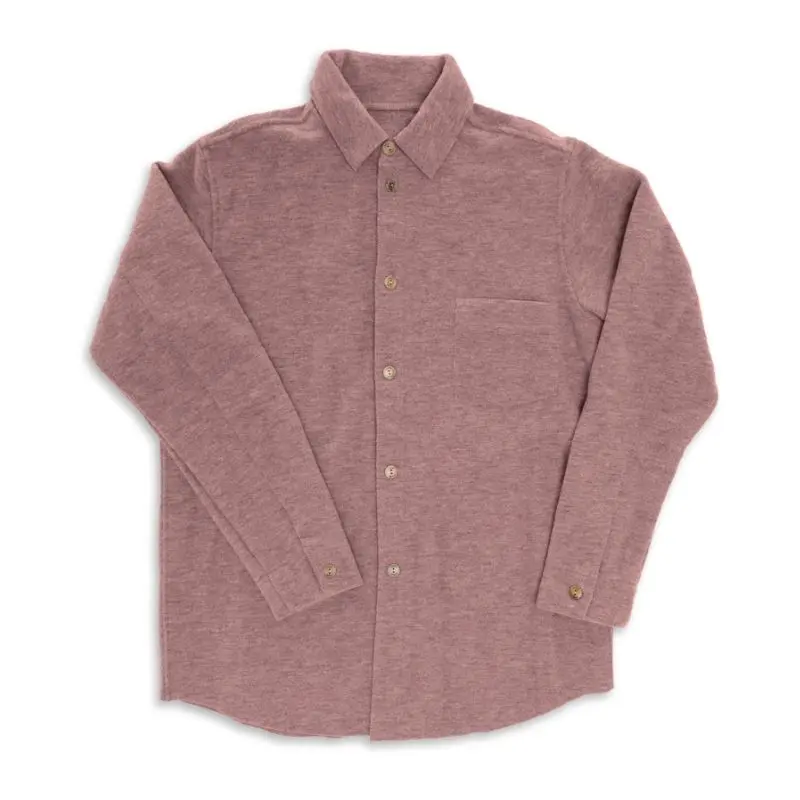 100% Unisex merino wool shirt
