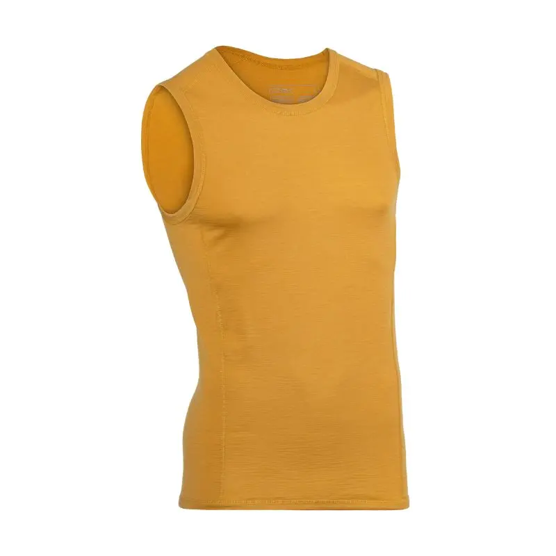  sleeveless technical t-shirt in merino wool and silk
