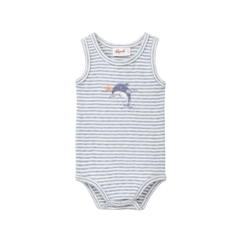 Body bebé algodón orgánico 100% Tiburón