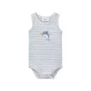 Organic cotton 100% baby bodysuit Shark