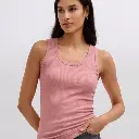 Organic cotton t-shirt with thick straps