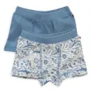 100% Organic Cotton Boys’  Whales Boxer Pack