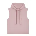 Sleeveless hoodie made from 100% organic cotton 