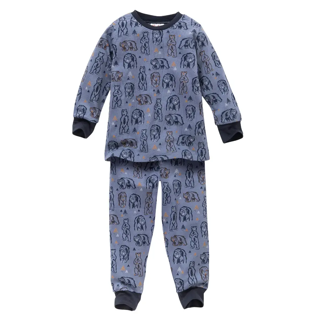 Pijama per a nens100% cotó orgànic Óssos
