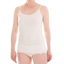 100% organic cotton undershirt, straps