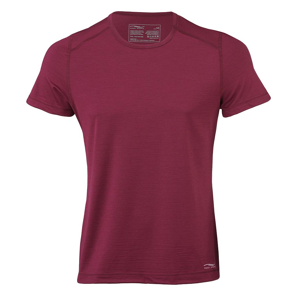 Men's technical sports t-shirt – Merino wool and silk