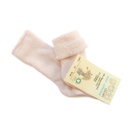 Organic cotton baby sock, fluffy