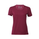 Technical T-shirt from Merino wool and silk Regular Fit Green Women