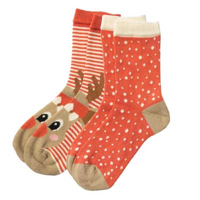 Pack calcetines Navidad algodón orgánico
