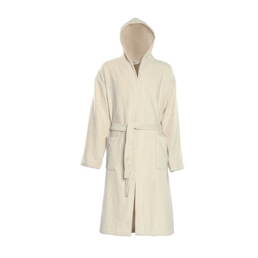 Albornoz 100% algodón orgánico L/XL