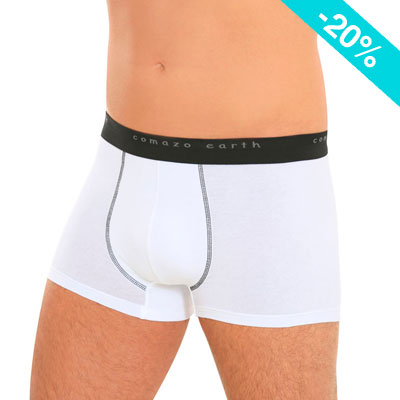 Organic cotton boxer briefs, fitted COMAZO