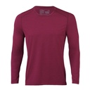Camiseta deporte lana merino y seda manga larga Hombre