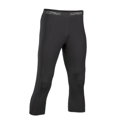 Merino wool and silk 3/4 technical leggings Men