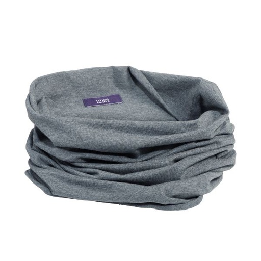 Organic Cotton Neck Gaiter Grey