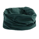 Organic Cotton Neck Gaiter Dark Green