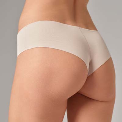 Brazilian organic cotton seamless panty