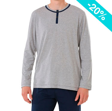 Organic cotton pajama t-shirt, size S