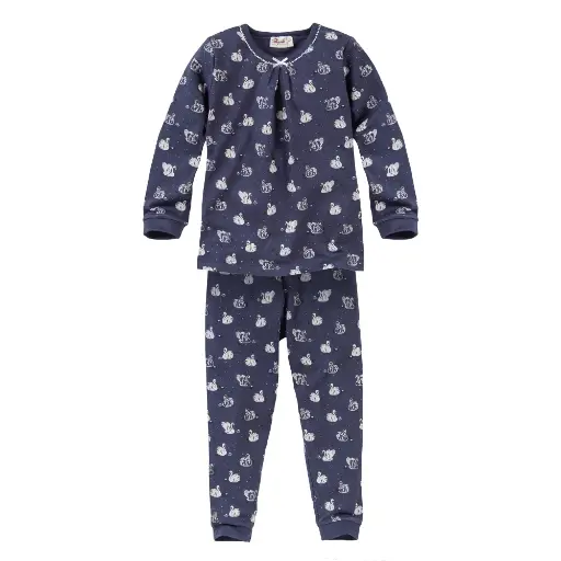 Pijama para niños 100% algodón orgánico Cisnes