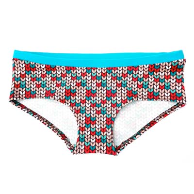 Calceta Bikini cotó orgànic Tricot